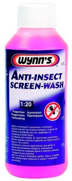 Течност за чистачки Wynn’s Anti-Insect Screen-Wash 250 ml.
