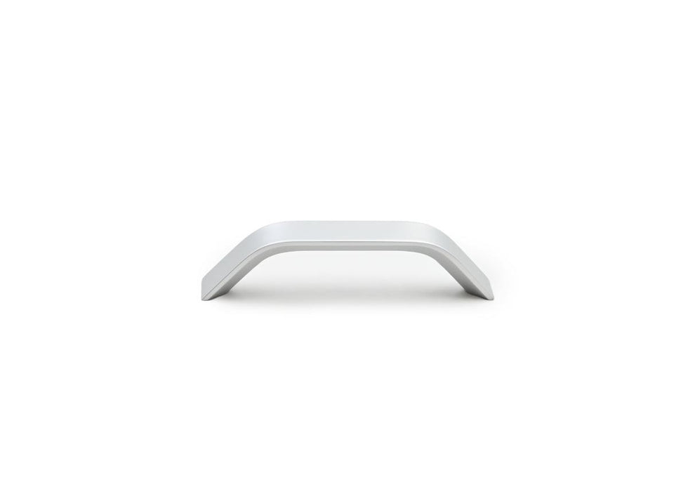 FURNITURE HANDLE 410 128MM CHROME MATTE