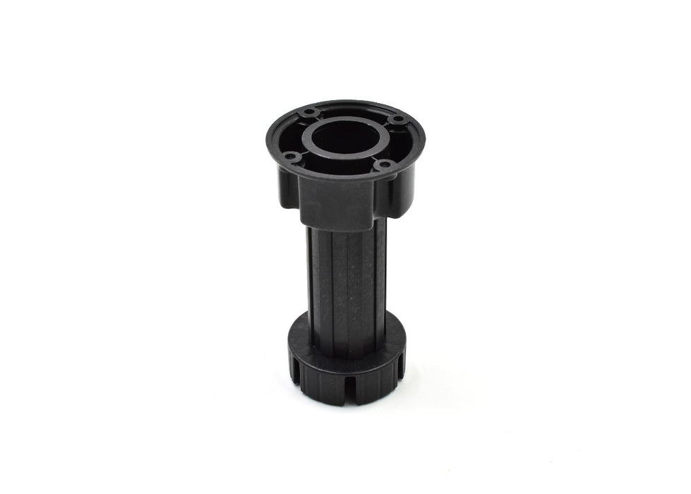 FURNITURE KITCHEN LEG PVC 100-150MM BLACK
