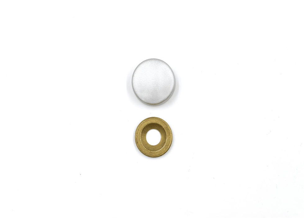 DECORATIVE CAP D15MM MATCHROM 2PCS