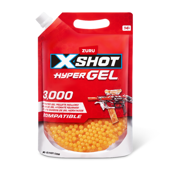 Zuru X Shot Hyper Gel Gel Balls - 3000 pieces