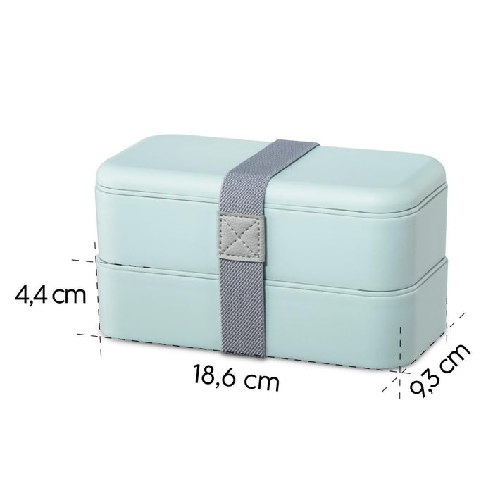 Xavax Bento Box 2 x 500ml Pastel Blue - Кутии за храна<<<Продукти за дома<<<ValiAPI