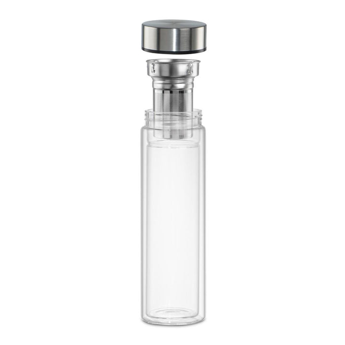 Xavax To Go Glass Bottle 450 ml Protective Case Strainer - Бутилки<<<Продукти за дома<<<ValiAPI&&&Термоси<<<За