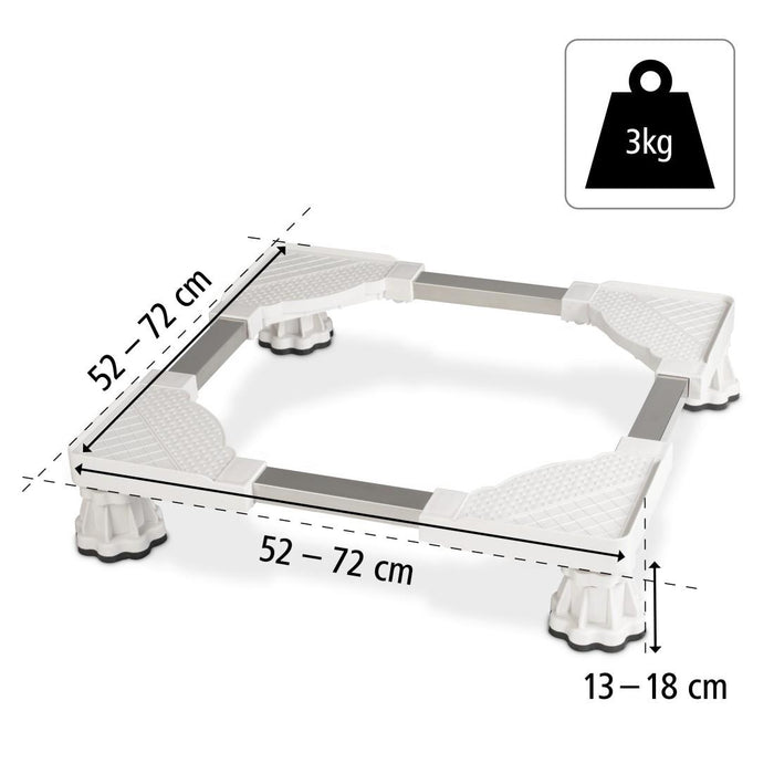 Xavax adjustable base, for washer/dryer, refrigerator, 110233