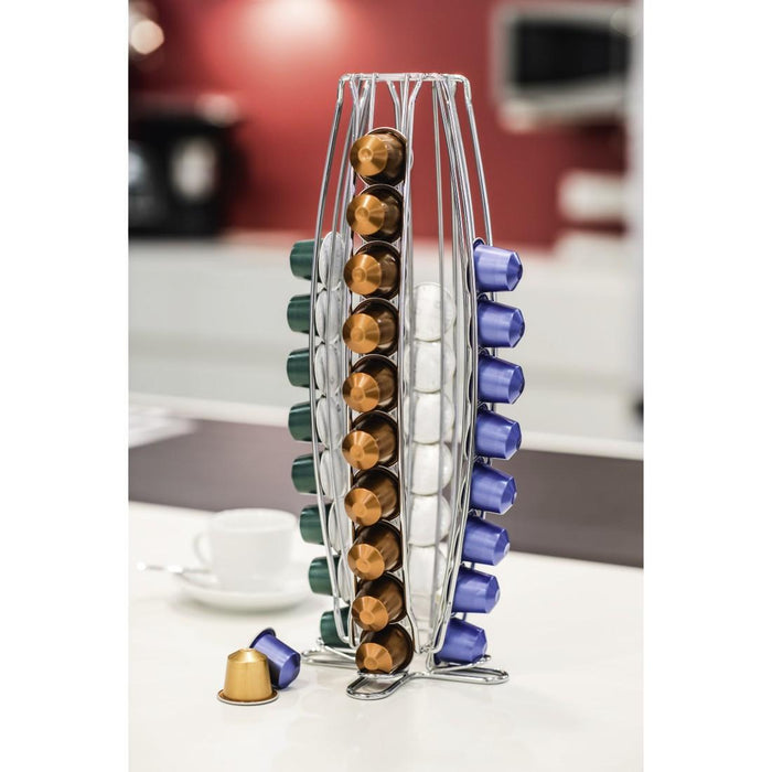 Stand XAVAX 111079 TORRE for Nespresso 40 CAPSULES