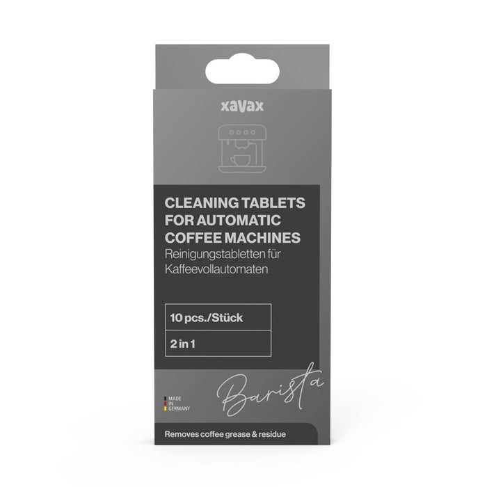 Xavax Cleaning Tablets, Degreasers for Coffee Machines, 111281