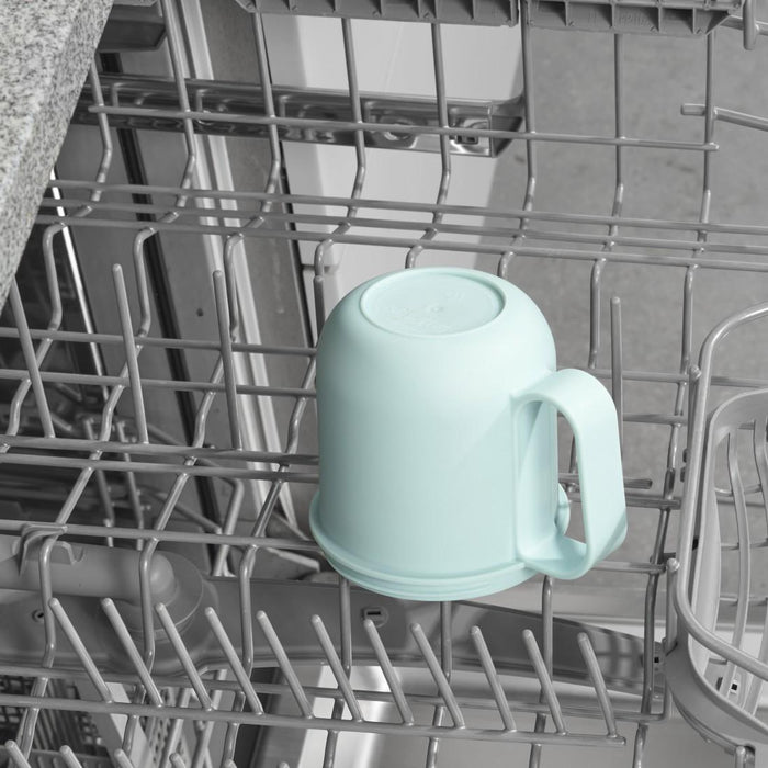 Xavax To Go Cereal Bowl, 2 Compartments, 500 + 200 ml, Pastel Blue/Grey