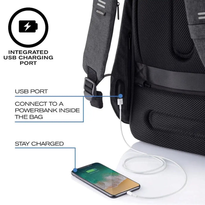 XD DESIGN ANTI-THEFT BACKPACK BOBBY HERO REGULAR BLACK P/N: P705.291 - RucksacksBAG-PLE<<<LuggageBAG<<<ActionPL
