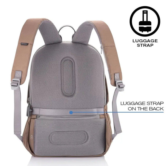 XD DESIGN ANTI-THEFT BACKPACK BOBBY SOFT BROWN P/N: P705.796 - RucksacksBAG-PLE<<<LuggageBAG<<<ActionPL