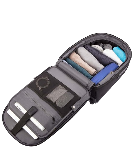 Bag/backpack with wheels XD Design Bobby Trolley black P705.771