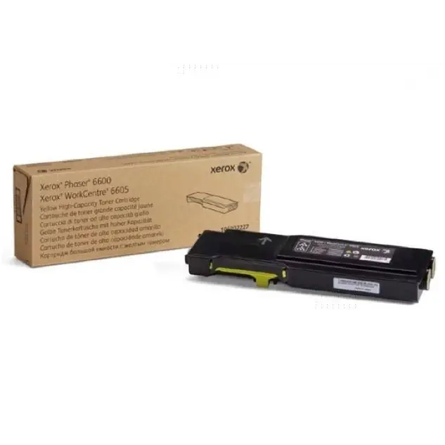 XEROX 106R02235 Toner Yellow Phaser 6600/WorkCentre 6605 6000pgs - Тонери<<<Консумативи - Лазер<<<Печат Сканиране и