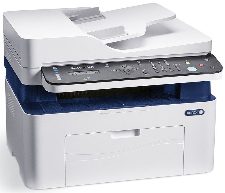 Xerox WorkCentre 3025N Laser Multifunction Device (with ADF)