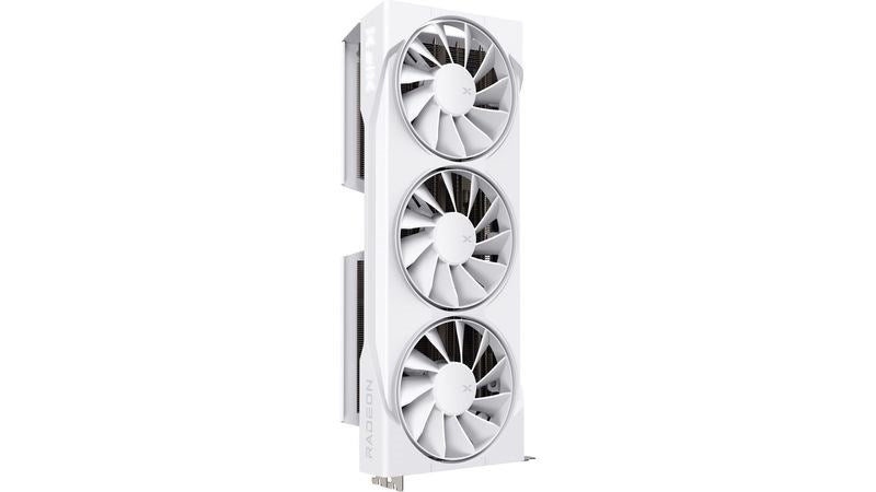 Graphics card. XFX Swift RX 9070 White 3-FAN GAM E 16G