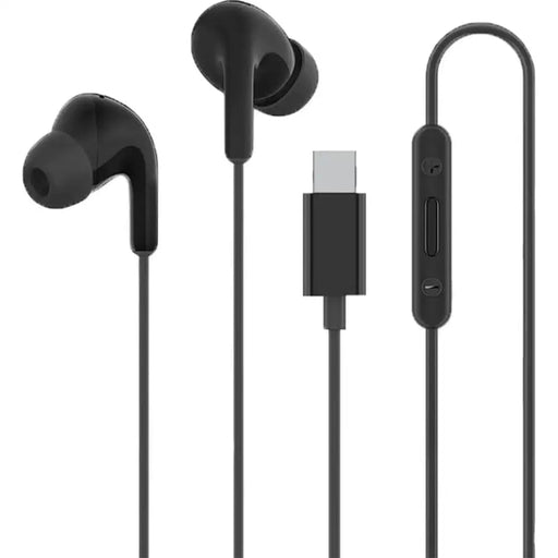 Xiaomi BHR8930GL In-Ear Wired Headphones USB-C with Remote Control - Black - Headphones