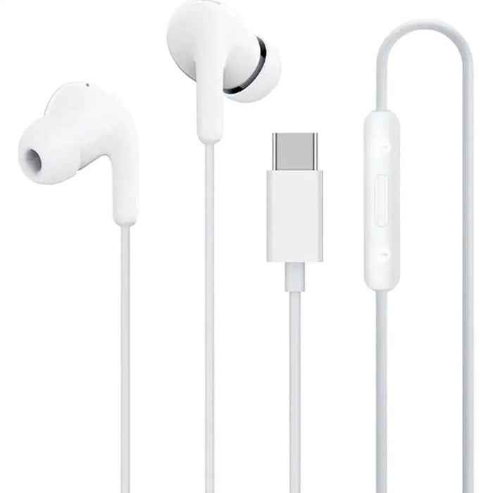 Xiaomi BHR8931GL In-Ear Wired Headphones USB-C with Remote Control - White - Headphones