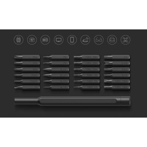 Xiaomi Mi X Precision Screwdriver Kit 24-in-1 Dark Gray EU BHR4680GL - Xiaomi ECO System<<<Основна<<<DunaXML&&&Направи