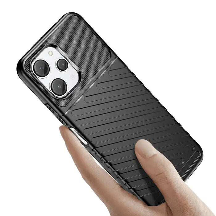 Xiaomi Redmi 12 Thunder Case - black - Cell phone cases and covers<<<HurtelXML