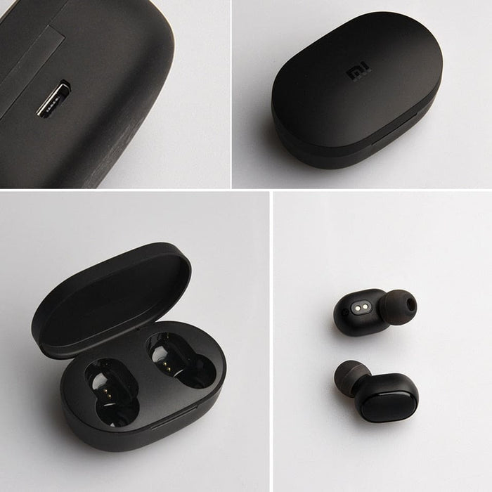 Xiaomi Redmi AirDots Bluetooth 5.0 wireless headset and Powerbank case for charging