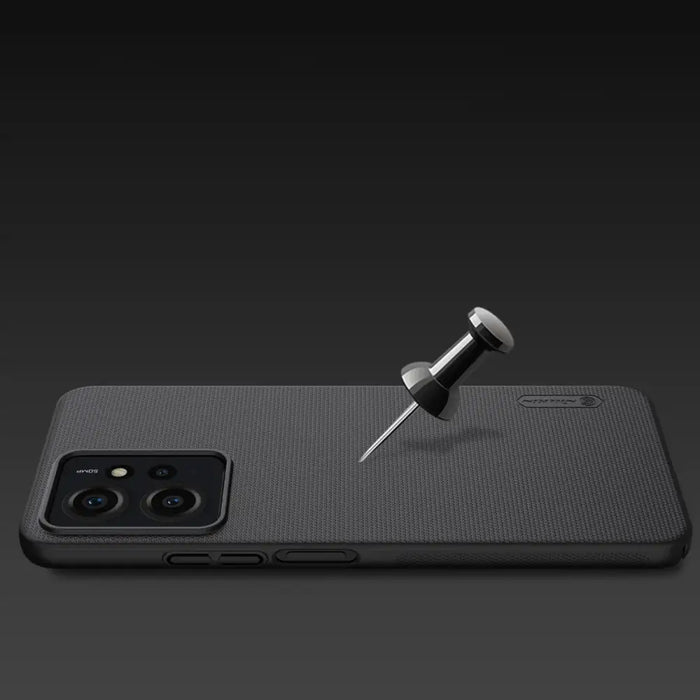 Xiaomi Redmi Note 12 Nillkin Super Frosted Shield armored case - black - Cell phone cases and covers<<<HurtelXML