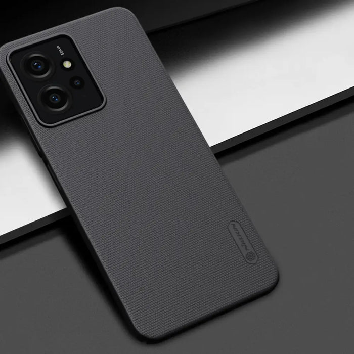 Xiaomi Redmi Note 12 Nillkin Super Frosted Shield armored case - black - Cell phone cases and covers<<<HurtelXML