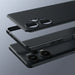 Xiaomi Redmi Note 12 Turbo / Xiaomi Poco F5 Armored Case Nillkin Super Frosted Shield Pro Armored Cover - Black - Cell