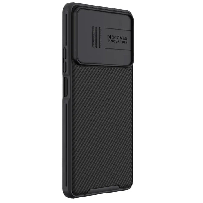 Xiaomi Redmi Note 12 Turbo / Xiaomi Poco F5 Armored Case with Nillkin CamShield Pro Case - Black - Cell phone cases