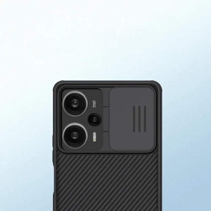 Xiaomi Redmi Note 12 Turbo / Xiaomi Poco F5 Armored Case with Nillkin CamShield Pro Case - Black - Cell phone cases