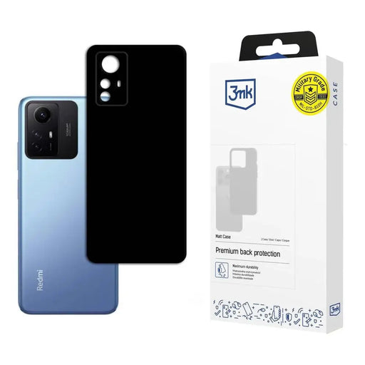 Xiaomi Redmi Note 12s - 3mk Matt Case black - Cell phone cases and covers<<<HurtelXML
