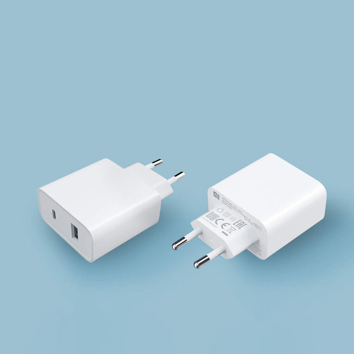 Xiaomi Travel Charger Combo fast charger USB-A / USB-C 33W PD white (BHR4996GL) - Cell phone USB
