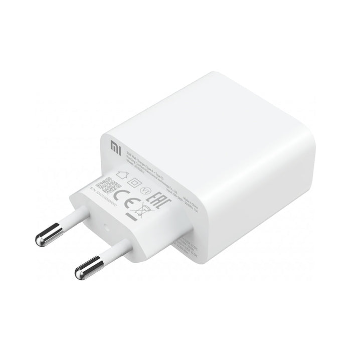 Xiaomi Travel Charger Combo fast charger USB-A / USB-C 33W PD white (BHR4996GL) - Cell phone USB