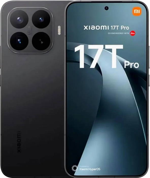 Smartphone Xiaomi 17T Pro 12/256GB Black
