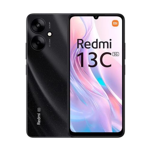 Smartphone Xiaomi Redmi 13C 5G 6,74" Mediatek Dimensity 6100+ 4 GB RAM 128 GB Black