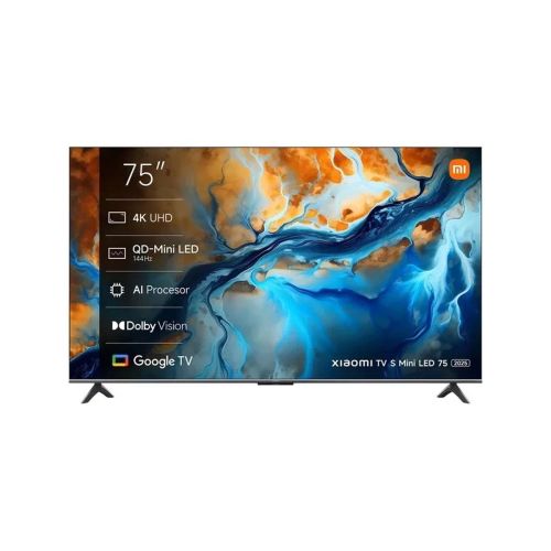 Xiaomi TV S MINI LED 75" UHD 2025 Black EU ELA5682EU