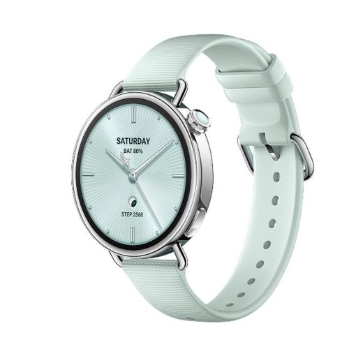 Xiaomi Watch S4 41mm Mint Green Fluororubber Strap EU BHR080CGL