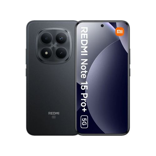 Smartphone Xiaomi Redmi Note 15 Pro+ 5G 6,83" Octa Core Qualcomm Snapdragon 7s Gen 4 8 GB RAM 256 GB Black