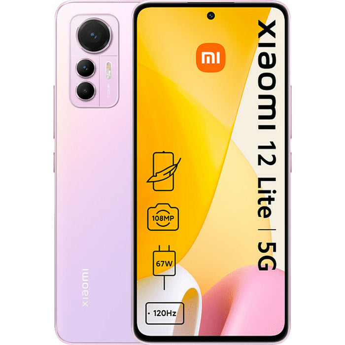Smartphone Xiaomi 12 Lite 5G 6,55" Octa Core 6 GB RAM 128 GB Pink