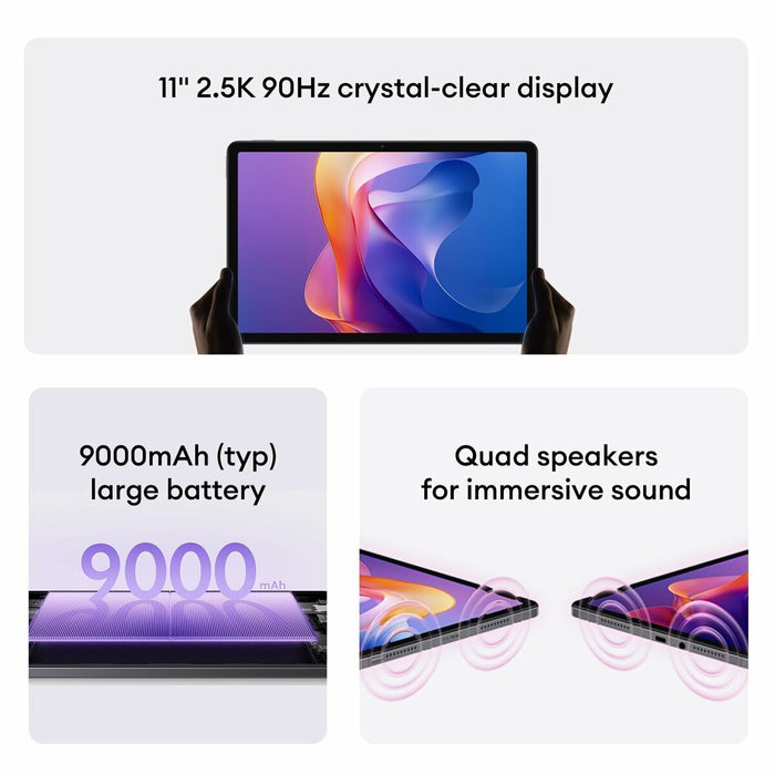 Tablet Xiaomi Redmi Pad 2 11" Octa Core Mediatek Helio G100 Ultra 4 GB RAM 128 GB Green
