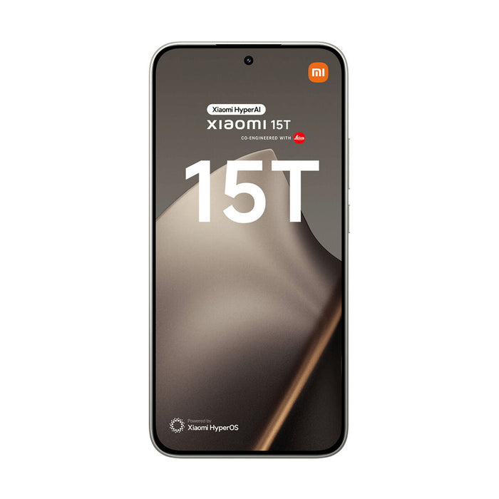 Smartphone Xiaomi 15T 6,83" Octa Core Mediatek Dimensity 8400 Ultra 12 GB RAM 256 GB Grey