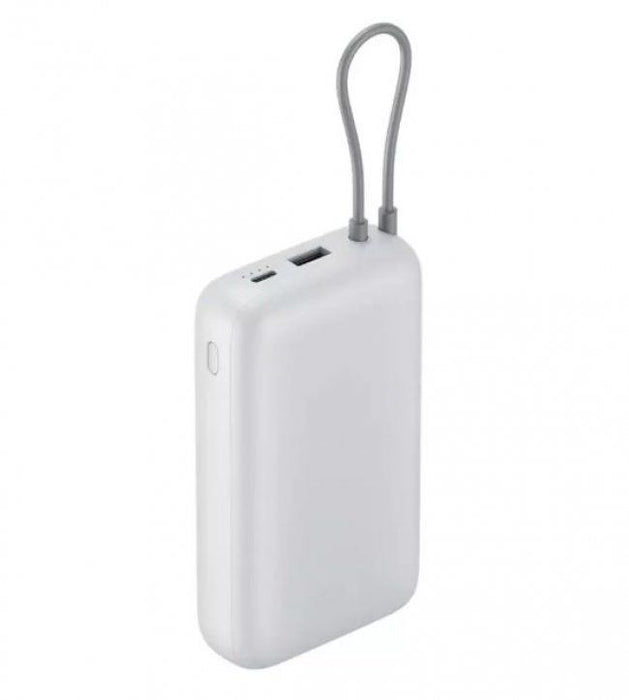 Xiaomi Power Bank 20000 mAh 22.5W with Integrated Type-C Cable Light Gray EU BHR9738GL