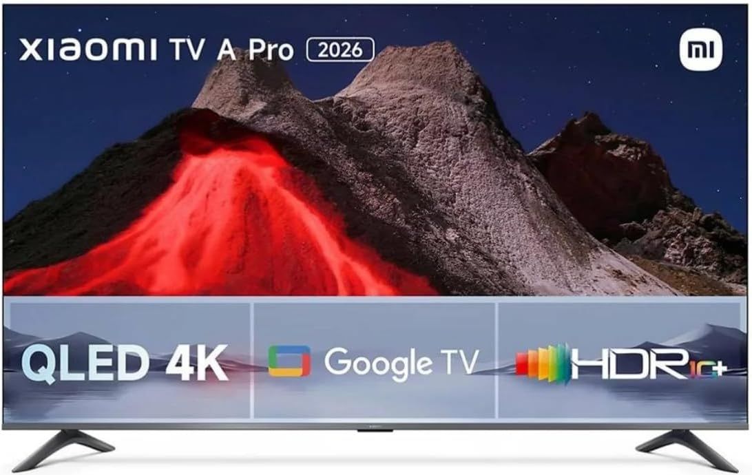 Xiaomi TV A Pro 55" QLED UHD 2026 Black EU ELA5974EU