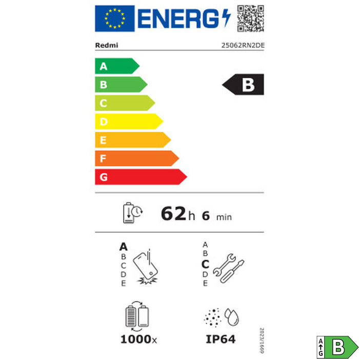 Smartphone Xiaomi Redmi 15 128 GB 6,9" QUALCOMM SNAPDRAGON 685 8 GB RAM 6 GB RAM Grey