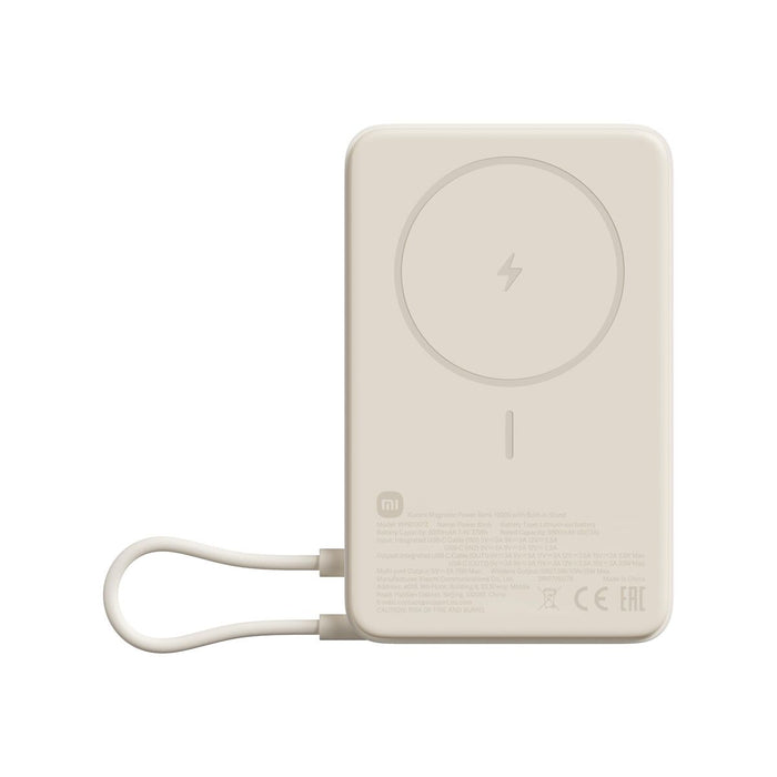 Xiaomi Power Bank Magnetic 10000 mAh with Built-in Stand White EU BHR08PBGL