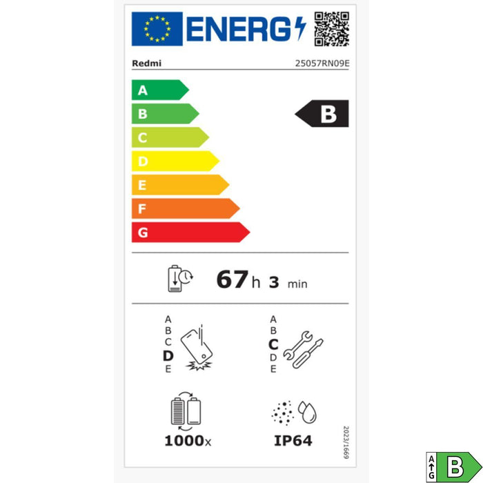 Smartphone Xiaomi REDMI 15 5G 8-256 BK Octa Core 8 GB RAM 256 GB Black 6,9"