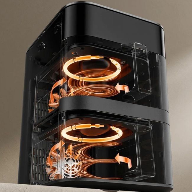 Xiaomi Air Fryer Dual Stack 12L Black EU BHR0883EU