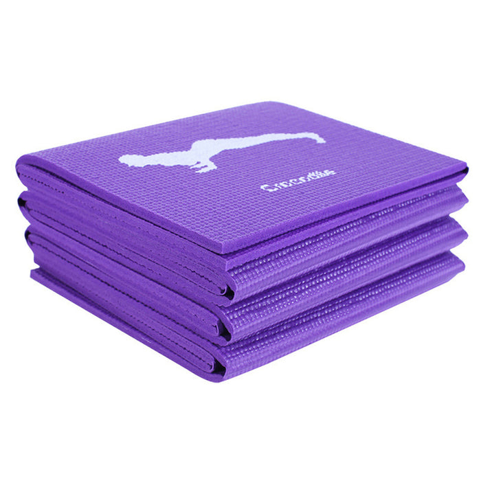 FOLDABLE XMART YOGA MAT PURPLE