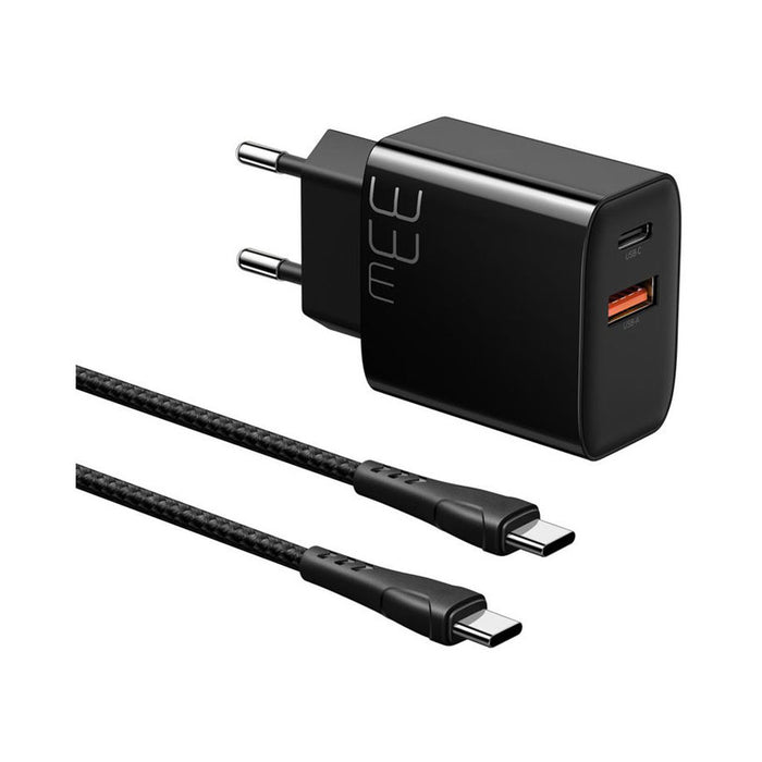 CHARGER 220V XMART PD 33W+TYPE C BLACK