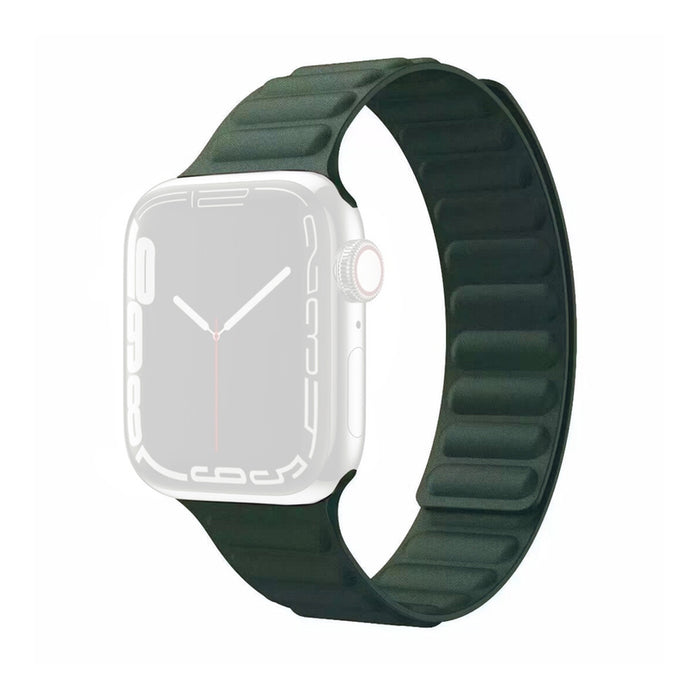 MAGNETIC STRAP XMART WOOLEN APPLE WATCH GREEN 42-49