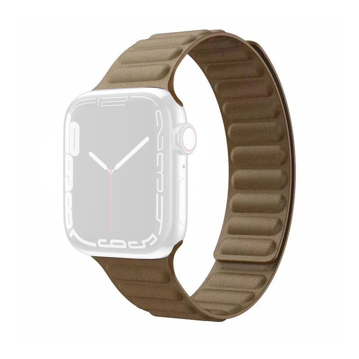 MAGNETIC STRAP XMART WOOLEN APPLE WATCH BEIGE 42-49