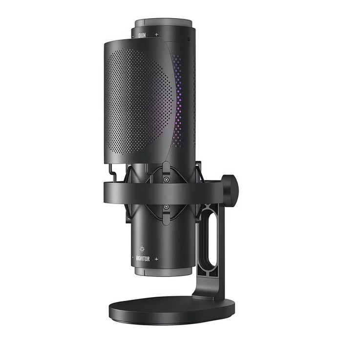 USB Microphone for streaming XMART STREAMING SM-300 with RGB and volume control