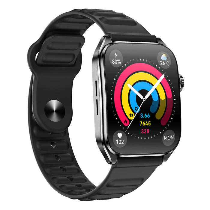 Smart watch XMART AM1130B AMOLED BLACK HEART MONITOR, SPO2